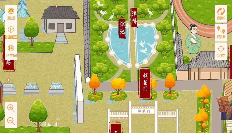 新源手绘地图景区语音讲解导览系统：智慧景区建设的基石